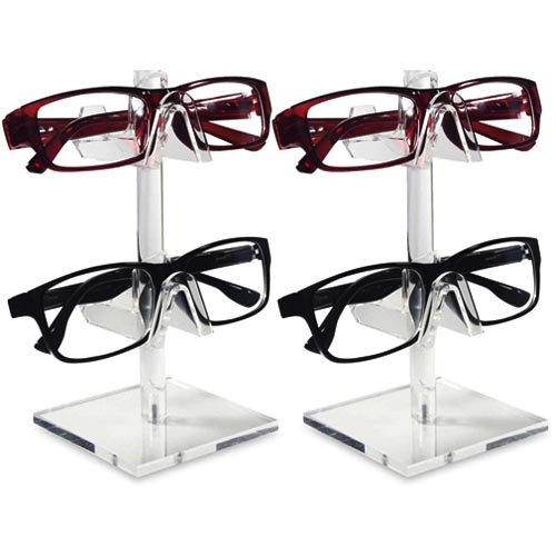 2 Tier Acrylic Sunglass Eyeglass Display 